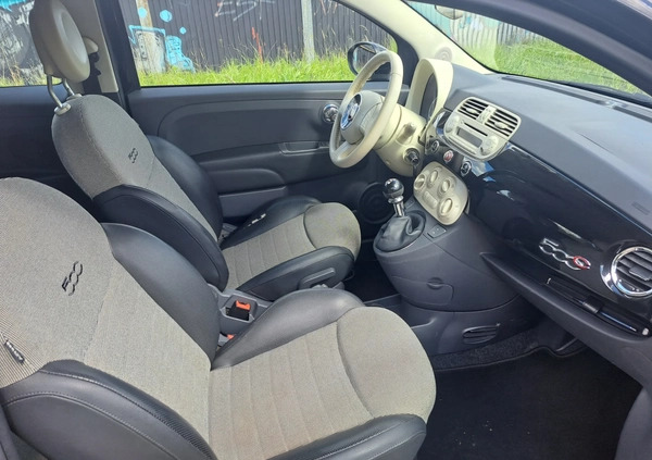 Fiat 500 cena 20900 przebieg: 159000, rok produkcji 2011 z Płoty małe 562